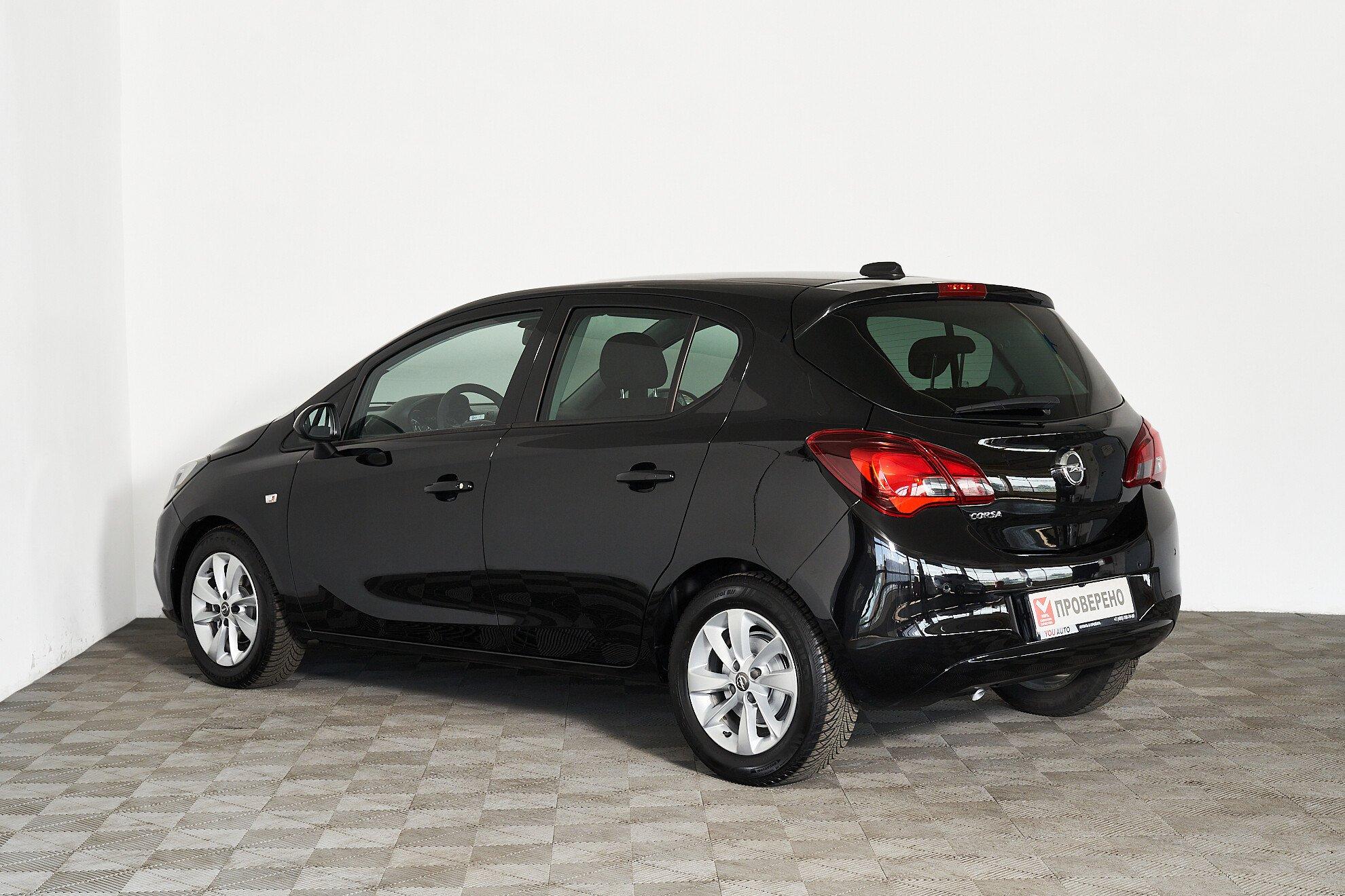 Opel Corsa 2018, черный