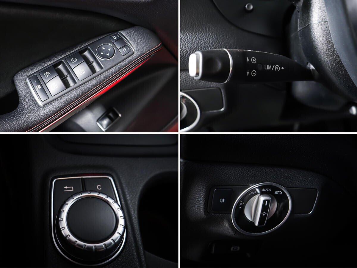 Mercedes-Benz CLA 2015, красный