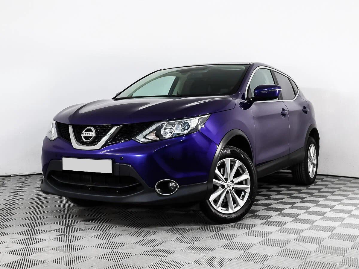 Nissan Qashqai 2015, синий