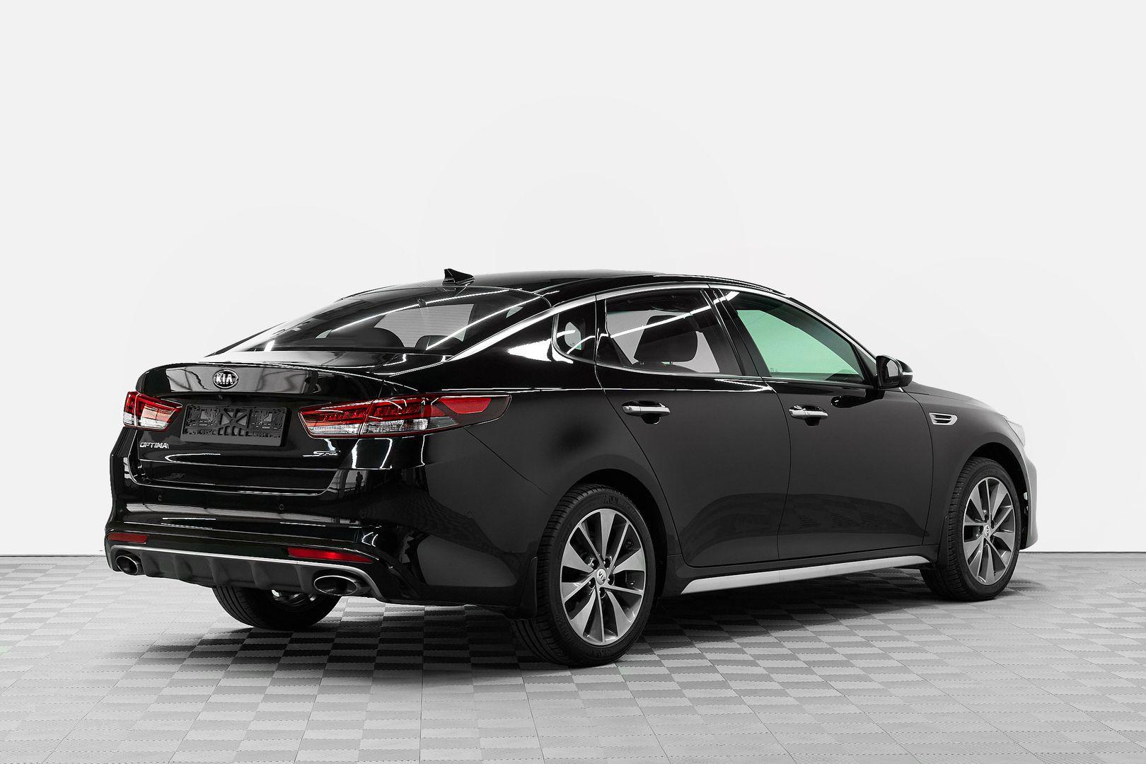 Kia Optima 2017, черный