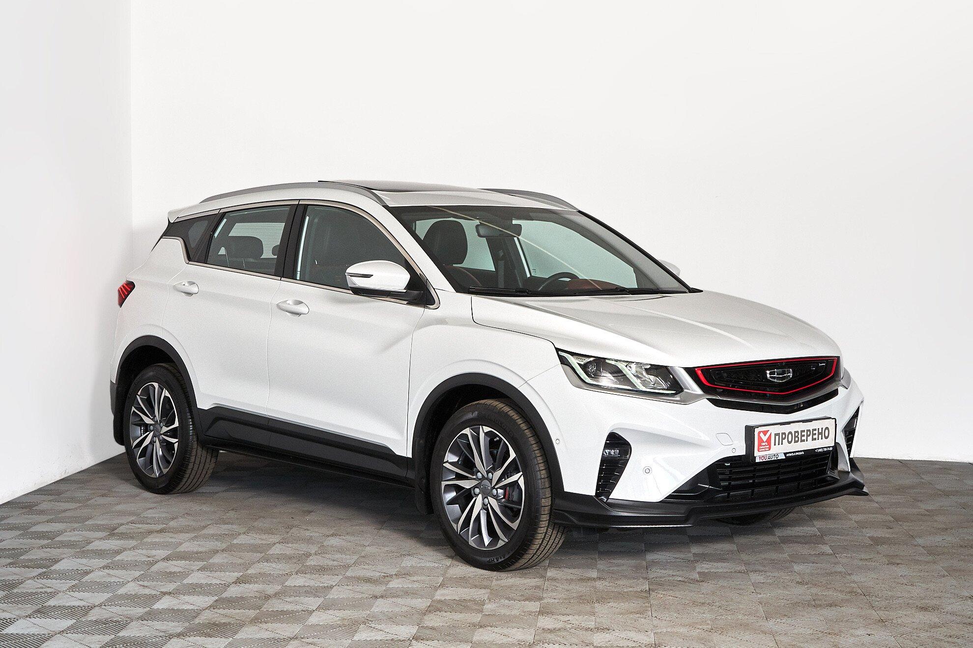 Geely Coolray 2022, белый