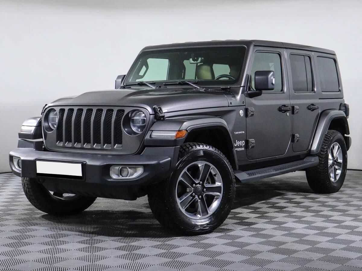 Jeep Wrangler 2021, серый