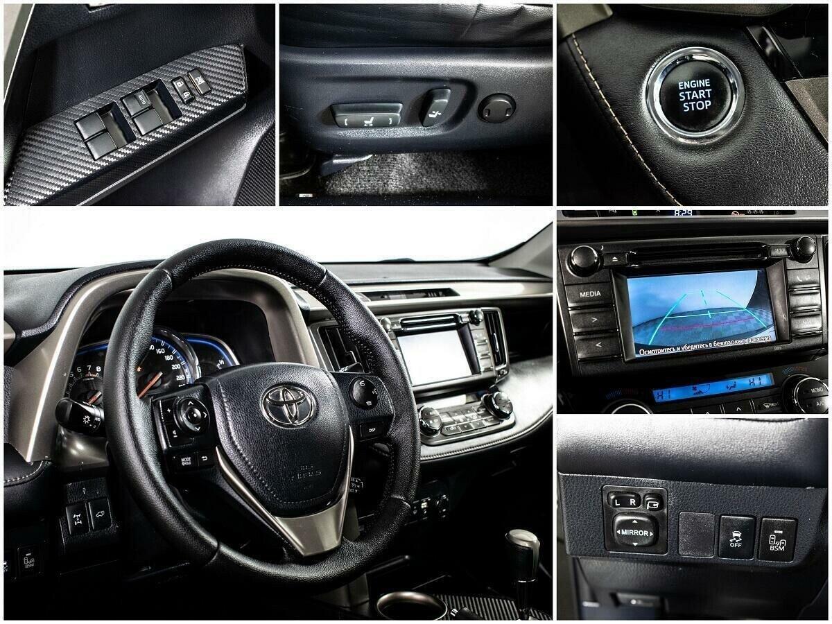 Toyota RAV4 2019, черный