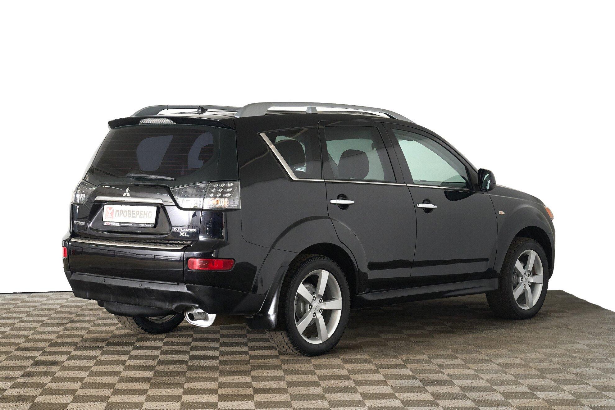 Mitsubishi Outlander 2008, черный