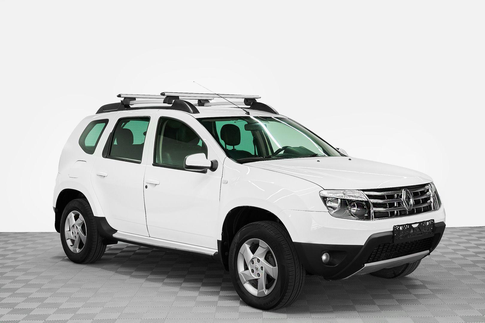 Renault Duster 2014, белый