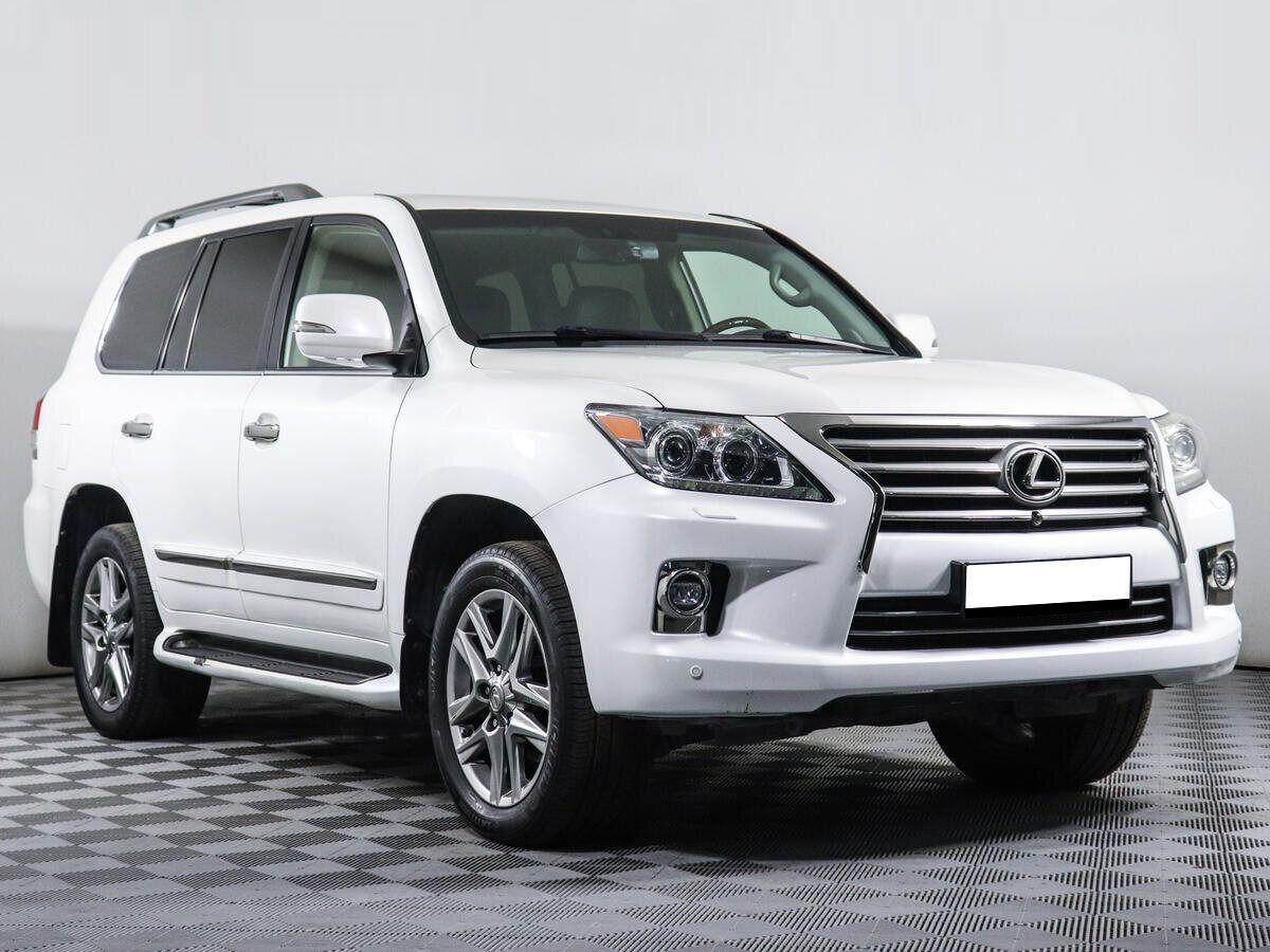 Lexus LX 2012, белый