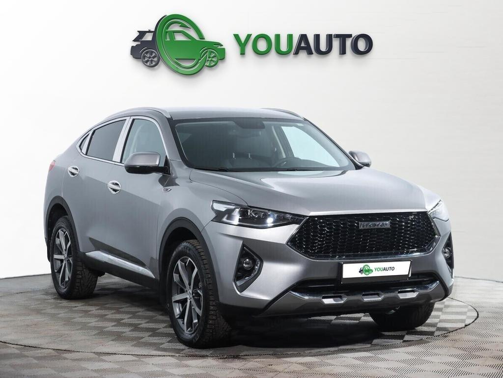 Haval F7x 2021, серебряный