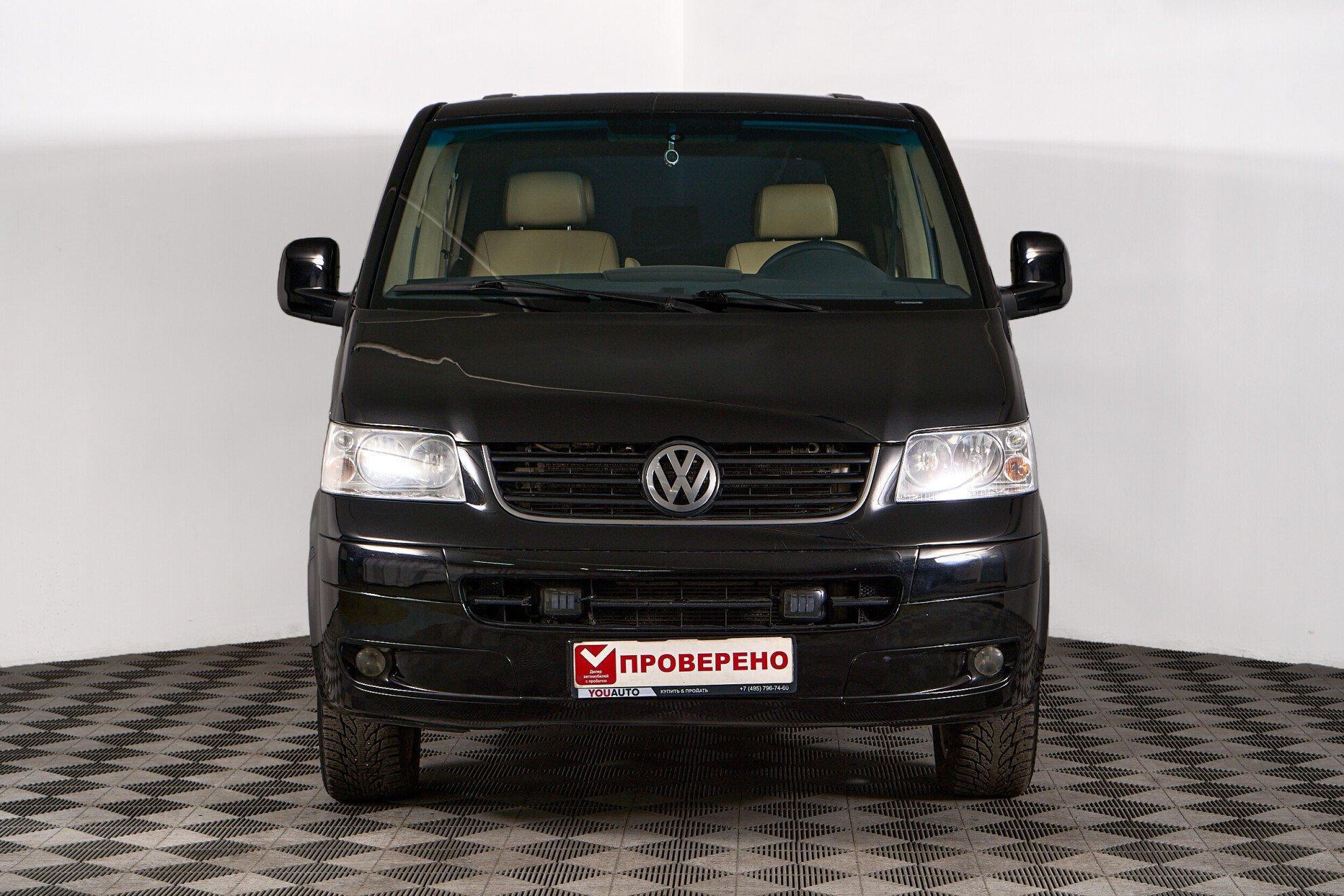 Volkswagen Multivan 2008, черный