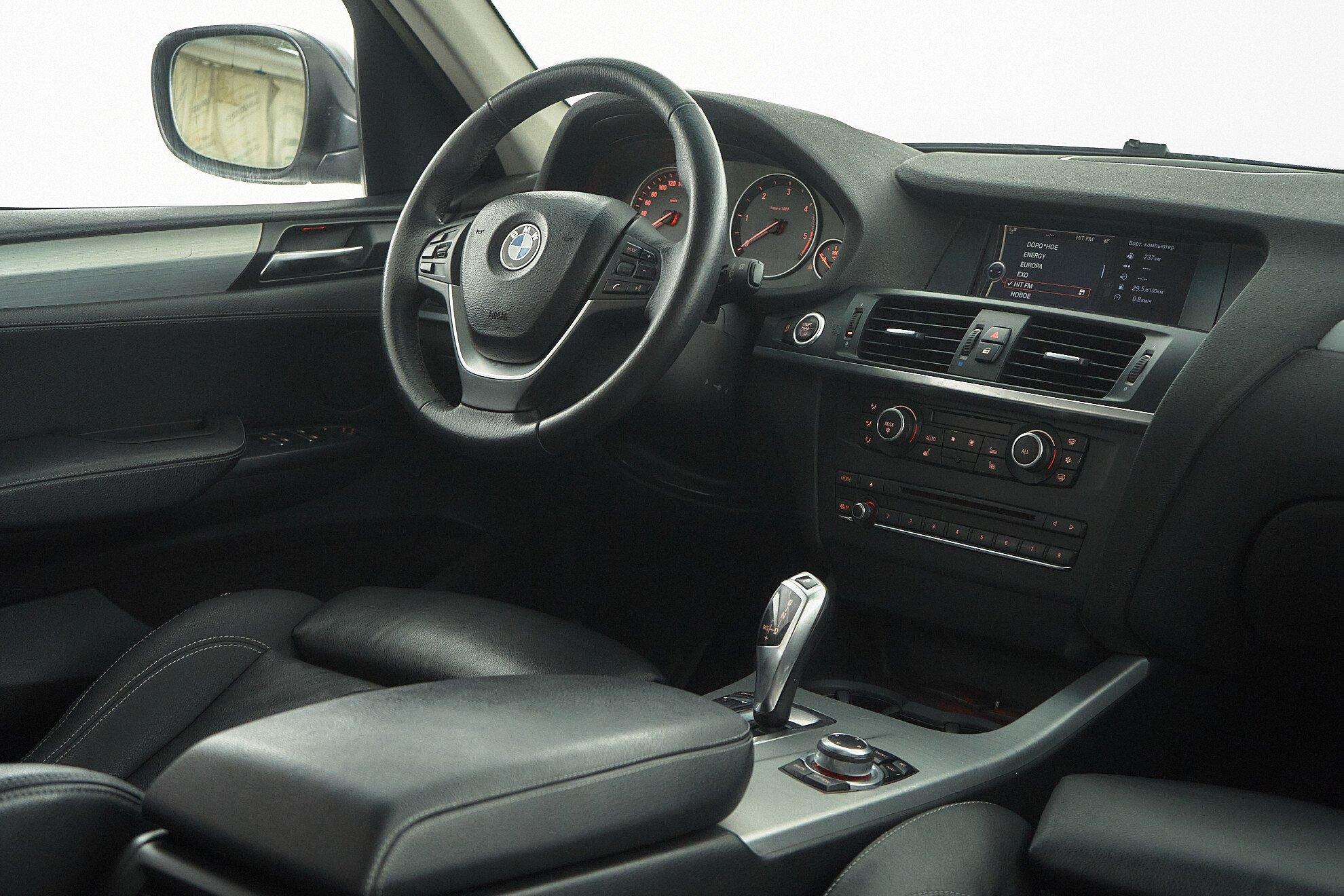 BMW X3 2013, черный