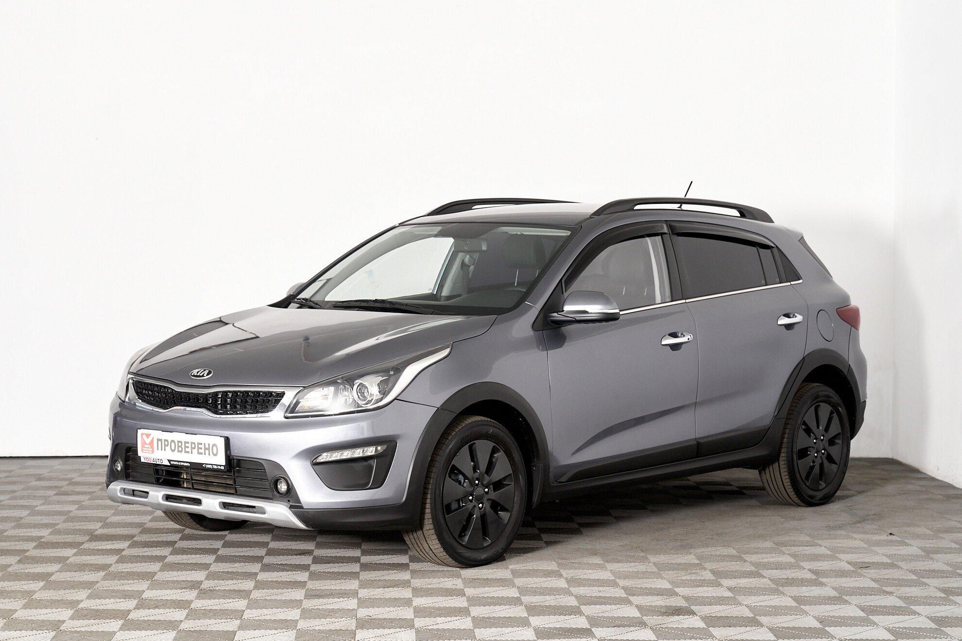 Kia Rio X-Line 2019, серый