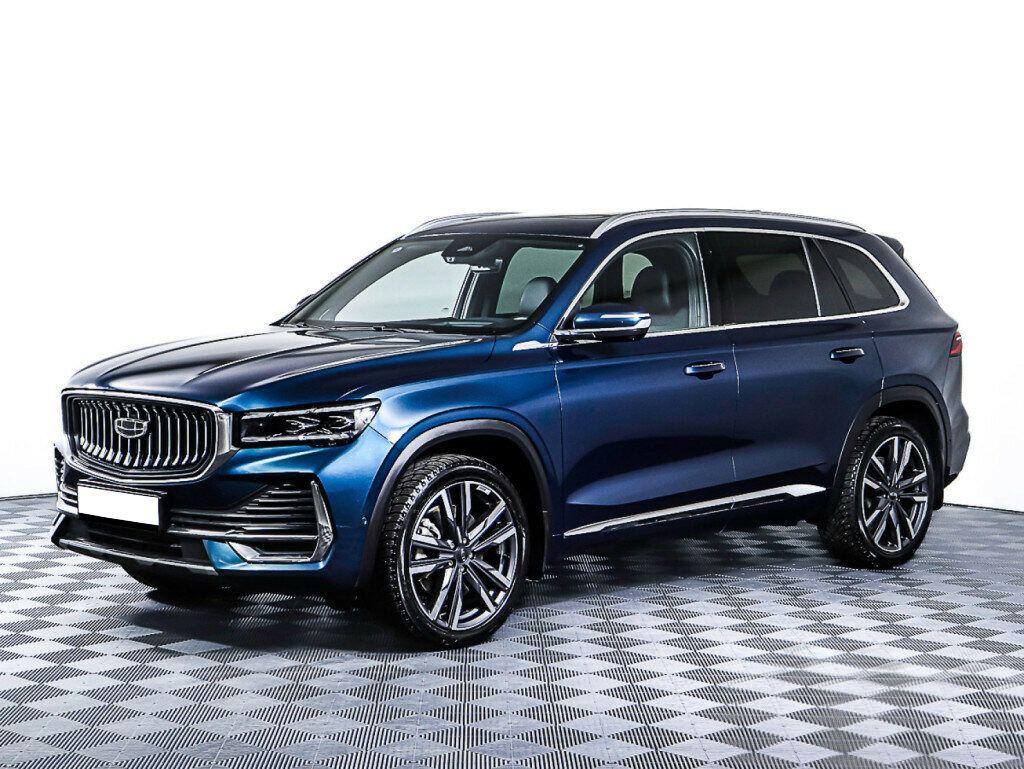 Geely Monjaro 2024, синий