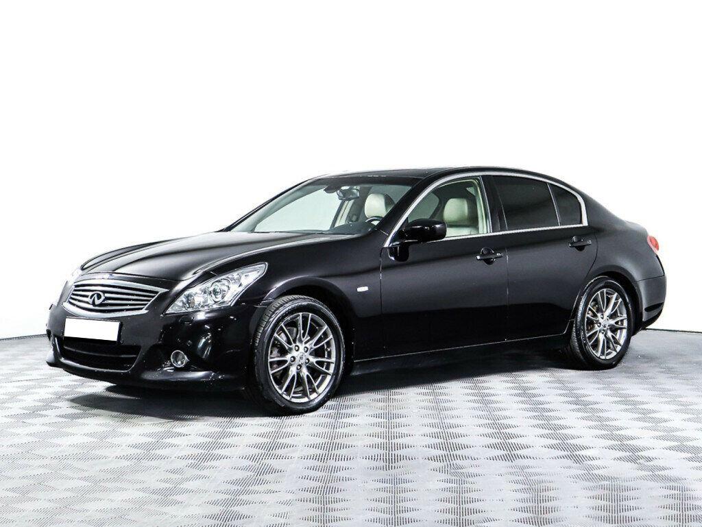Infiniti G 2013, черный