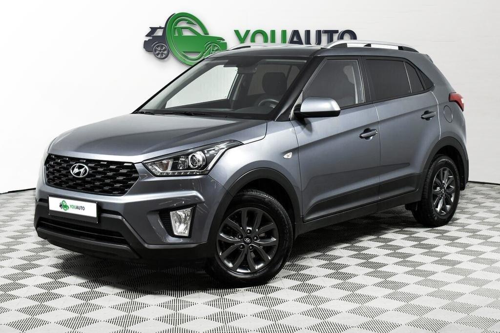 Hyundai Creta 2021, серый