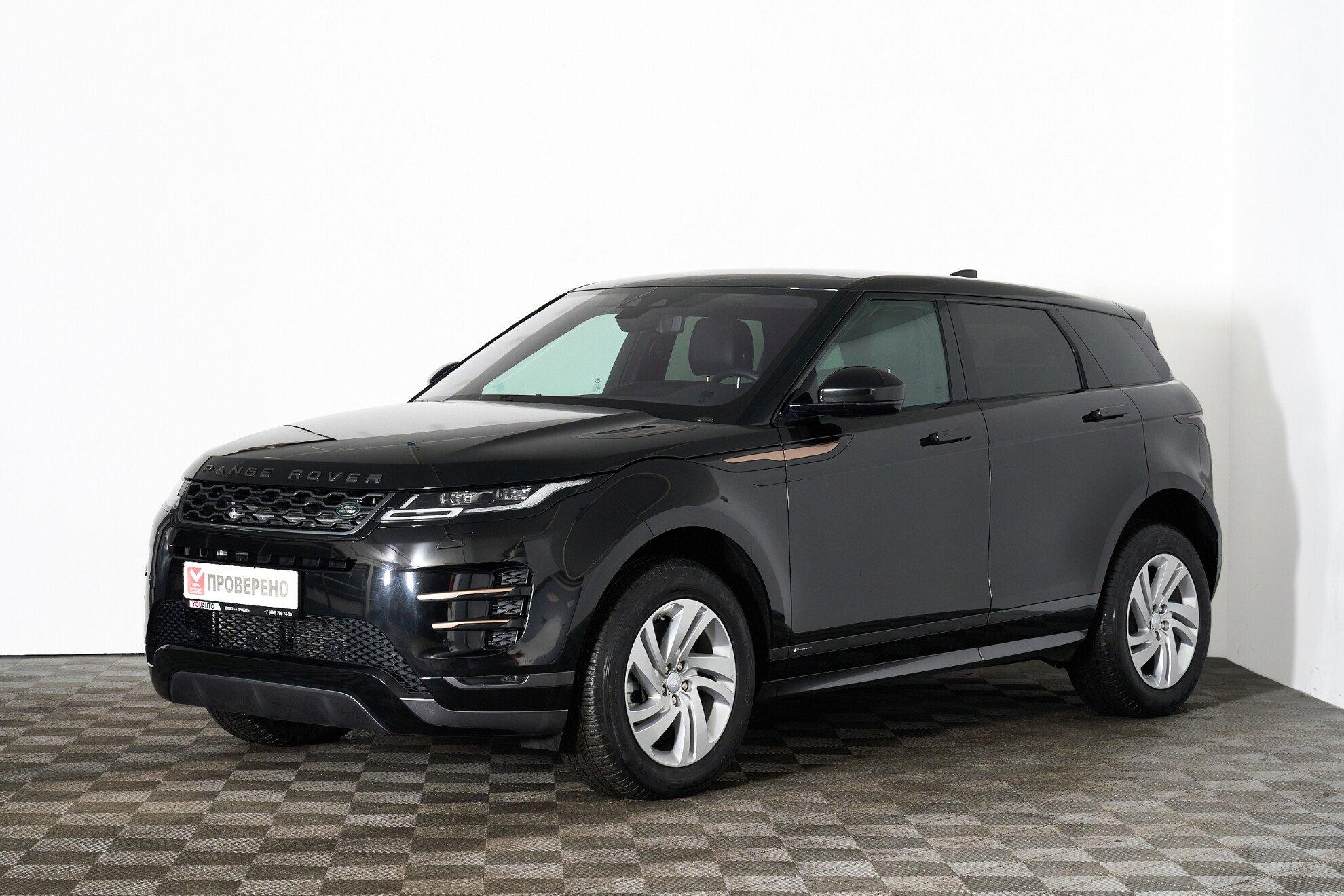 Land Rover Range Rover Evoque 2019, черный