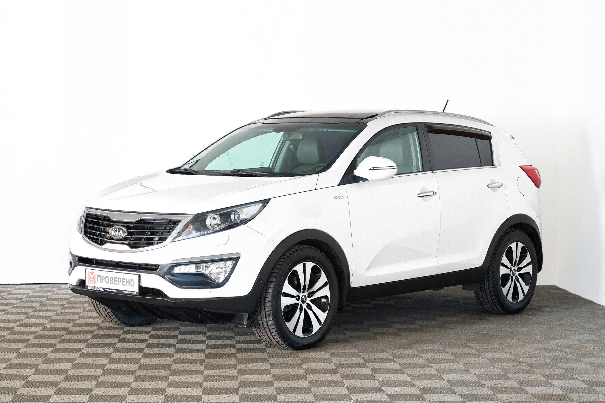 Kia Sportage 2011, белый