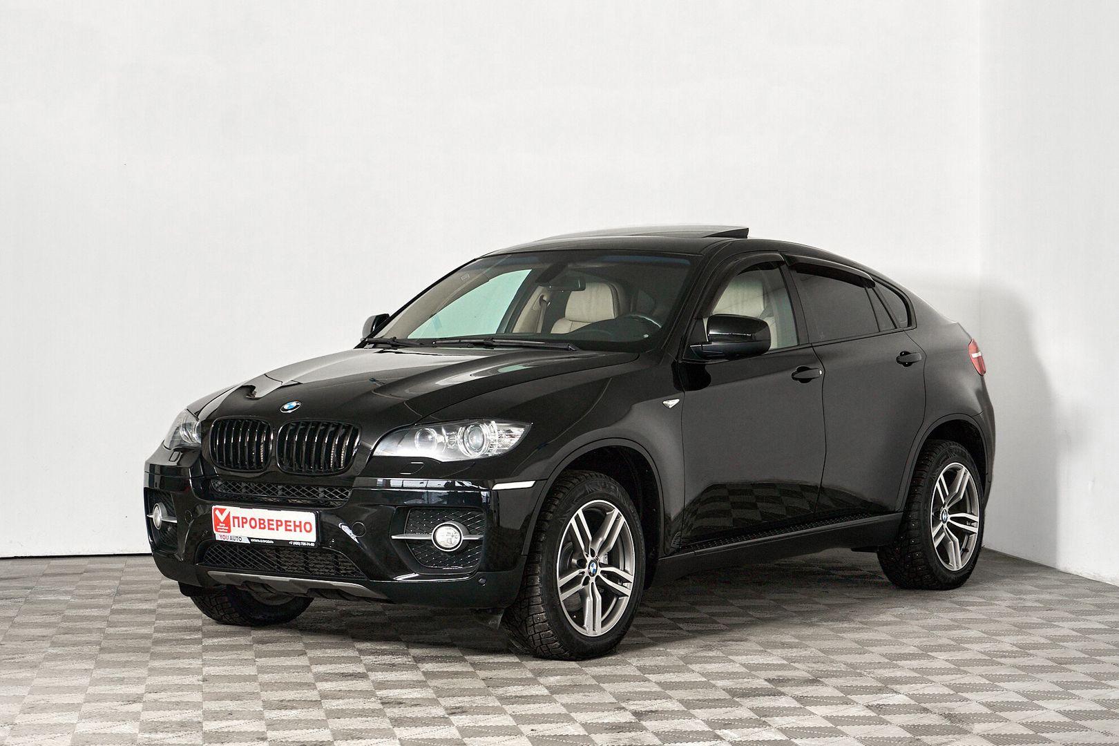 BMW X6 2010, черный