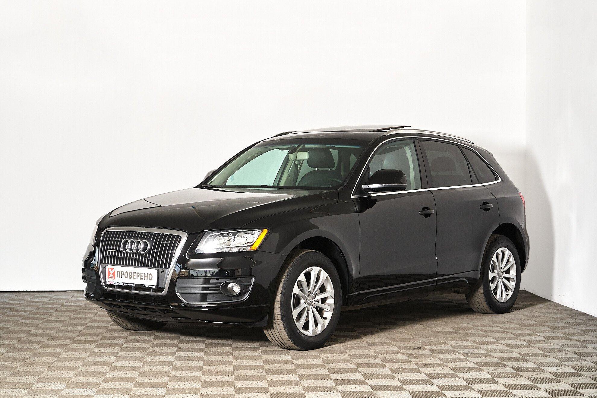 Audi Q5 2011, черный