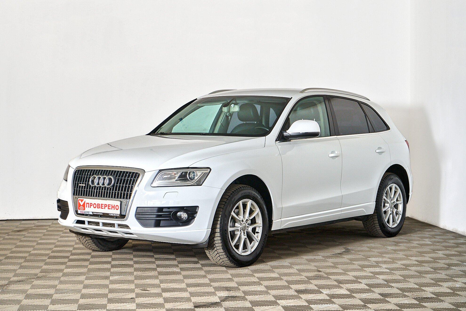 Audi Q5 2012, белый