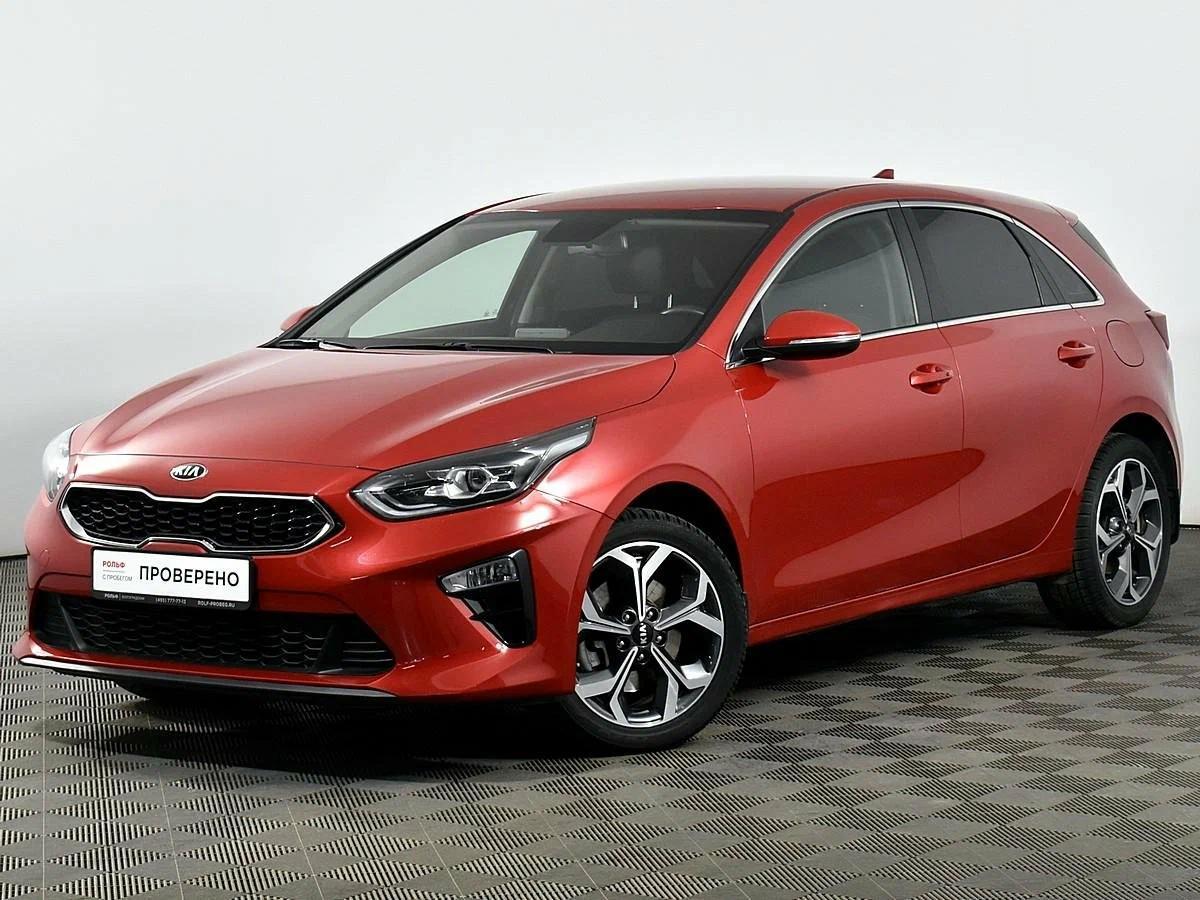 Kia Ceed 2020, красный