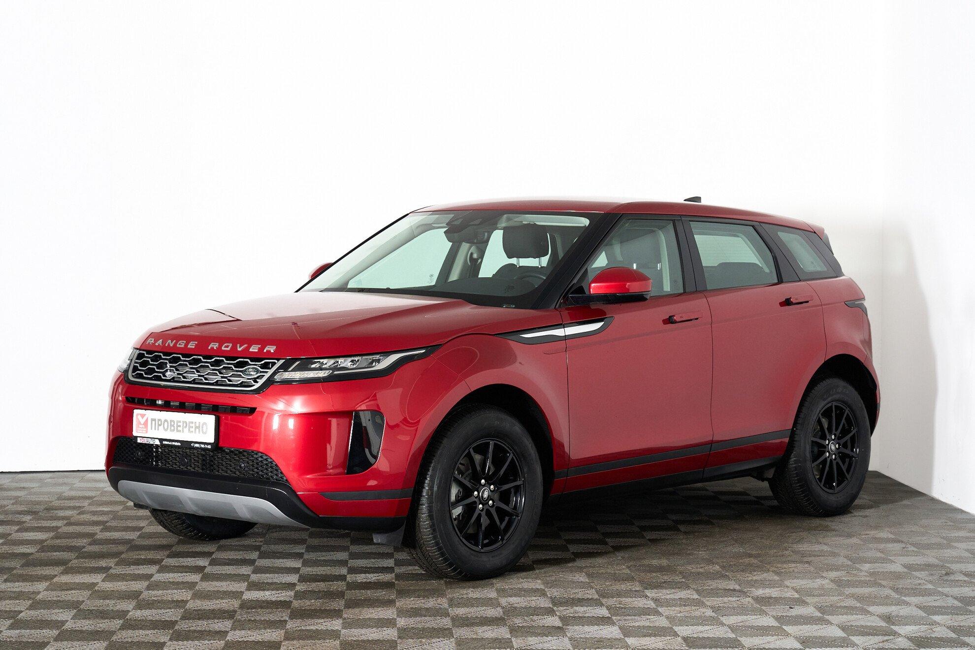 Land Rover Range Rover Evoque 2020, красный