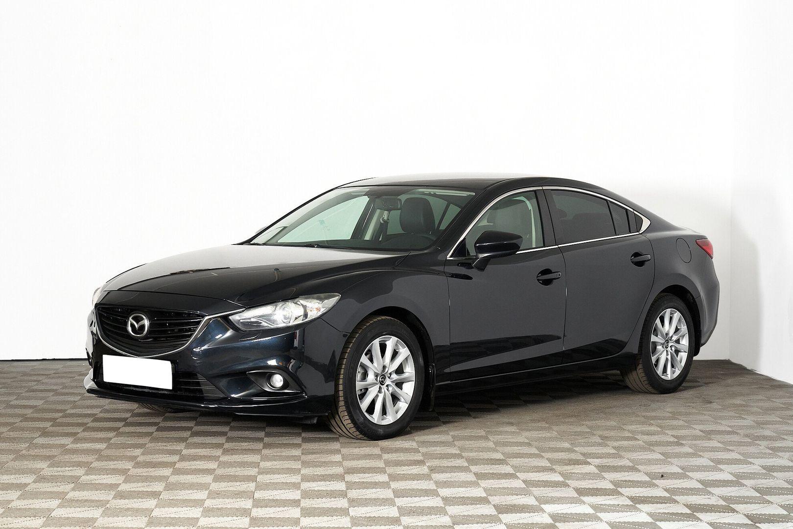 Mazda 6 2014, черный