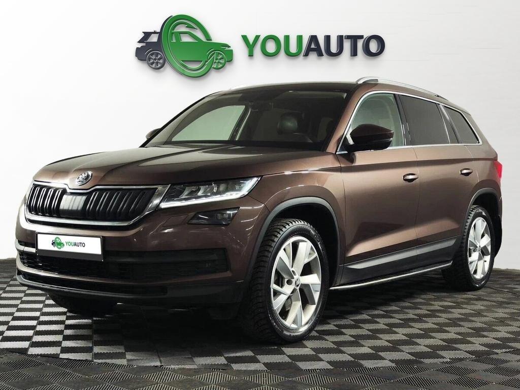 Skoda Kodiaq 2019, коричневый