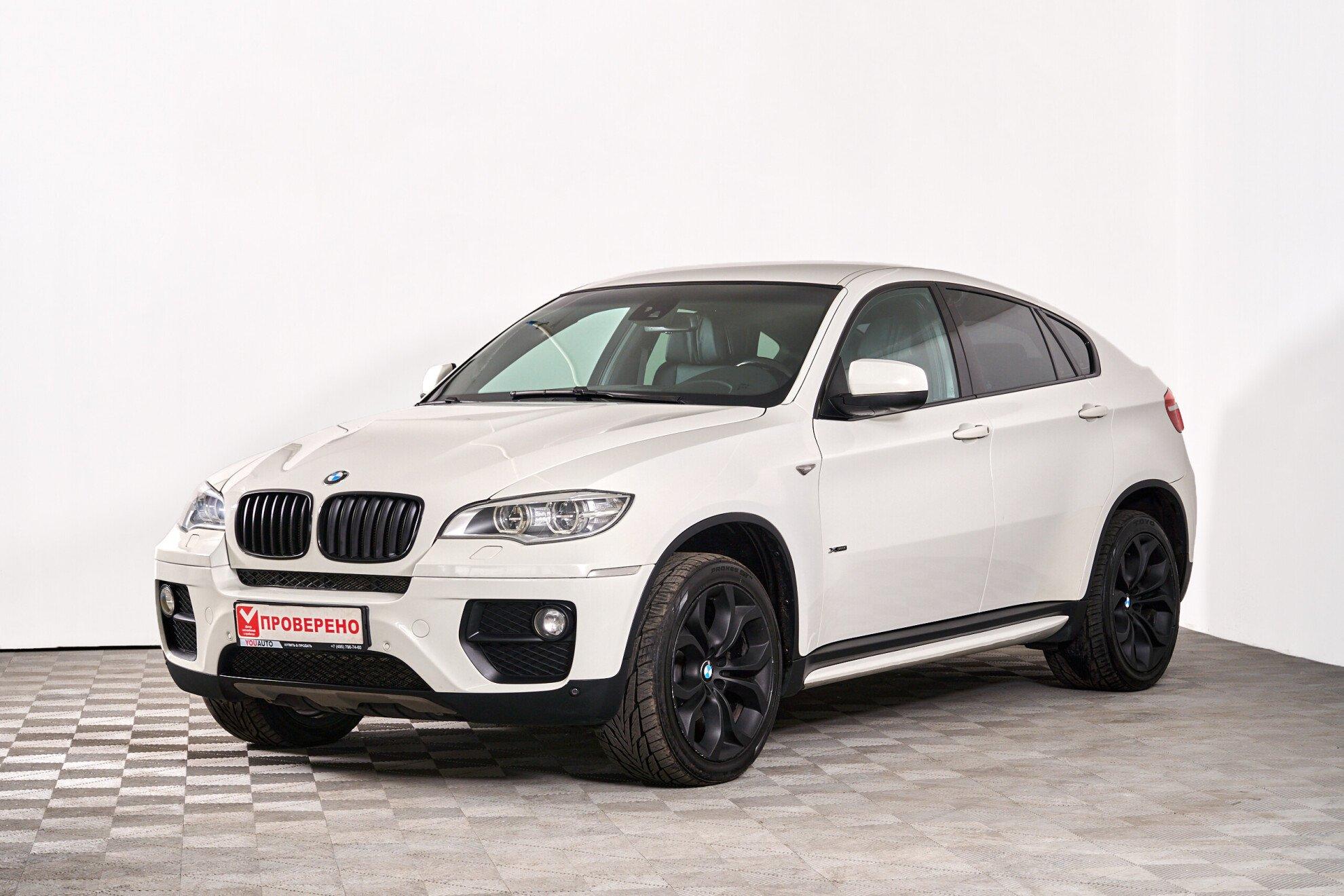 BMW X6 2013, белый