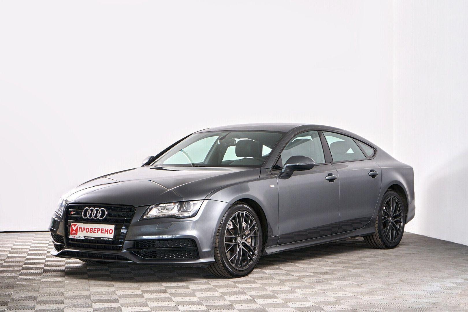 Audi A7 2013, серый