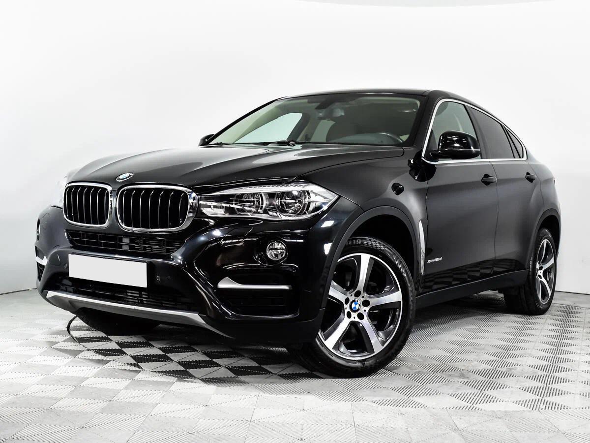 BMW X6 2016, черный