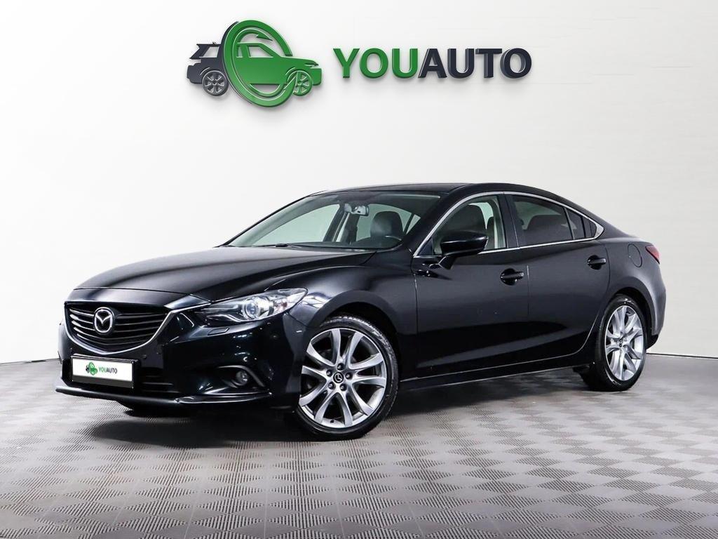Mazda 6 2014, черный