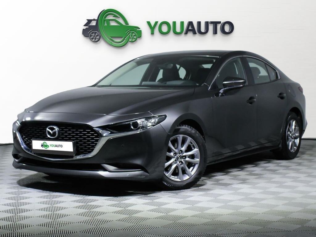 Mazda 3 2019, серый