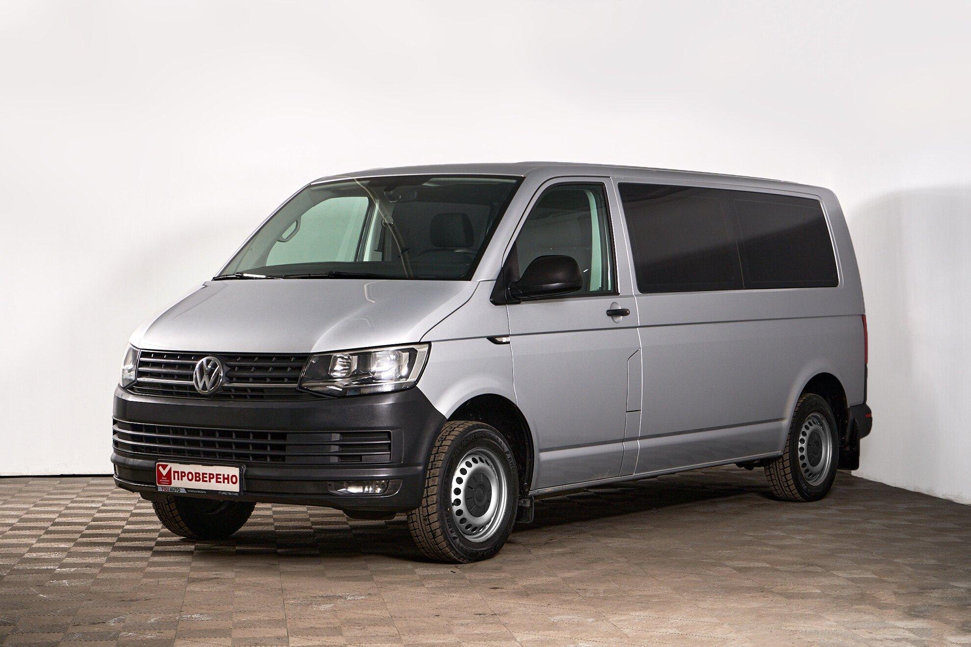 Volkswagen Transporter 2018, серебряный