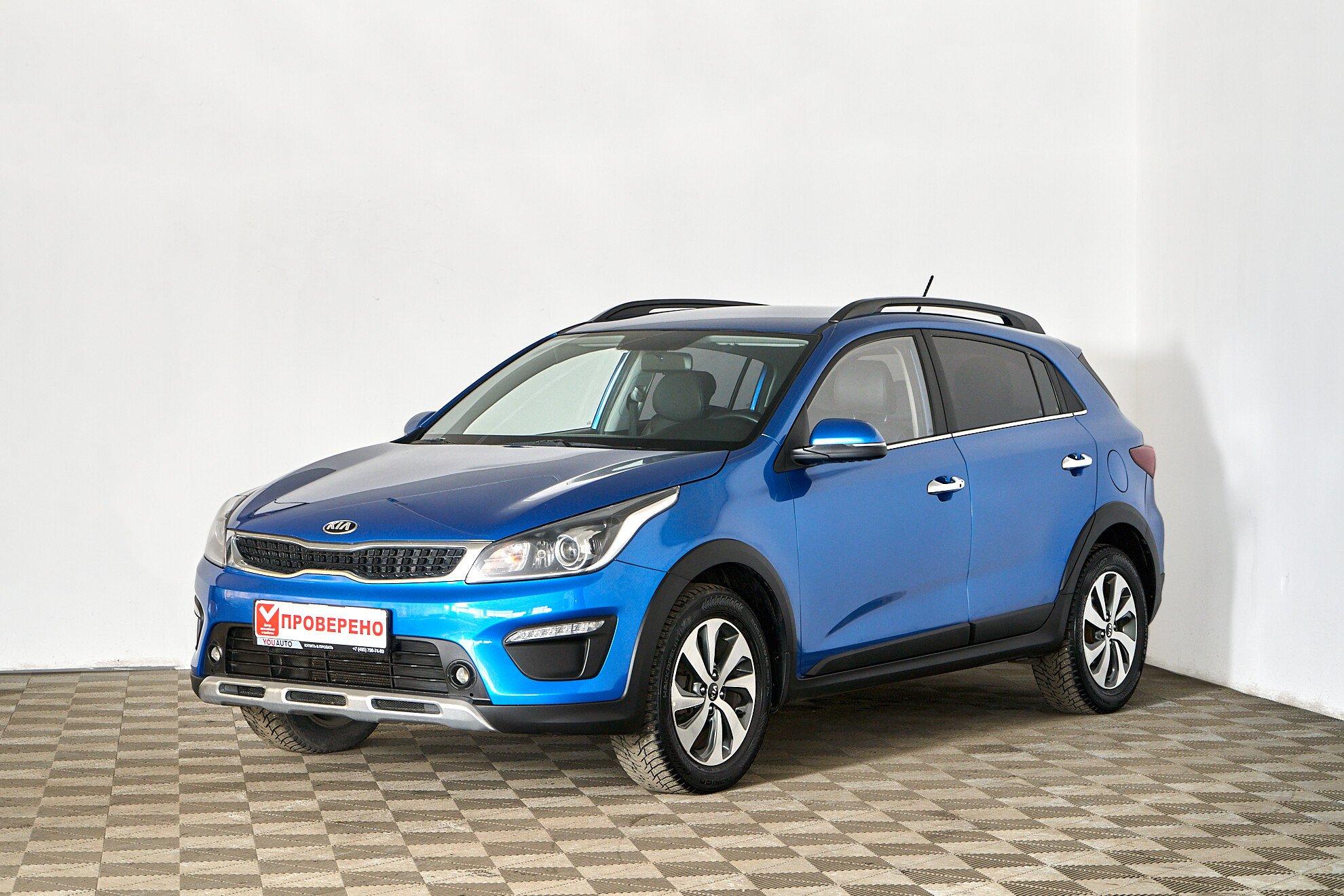 Kia Rio X-Line 2019, синий