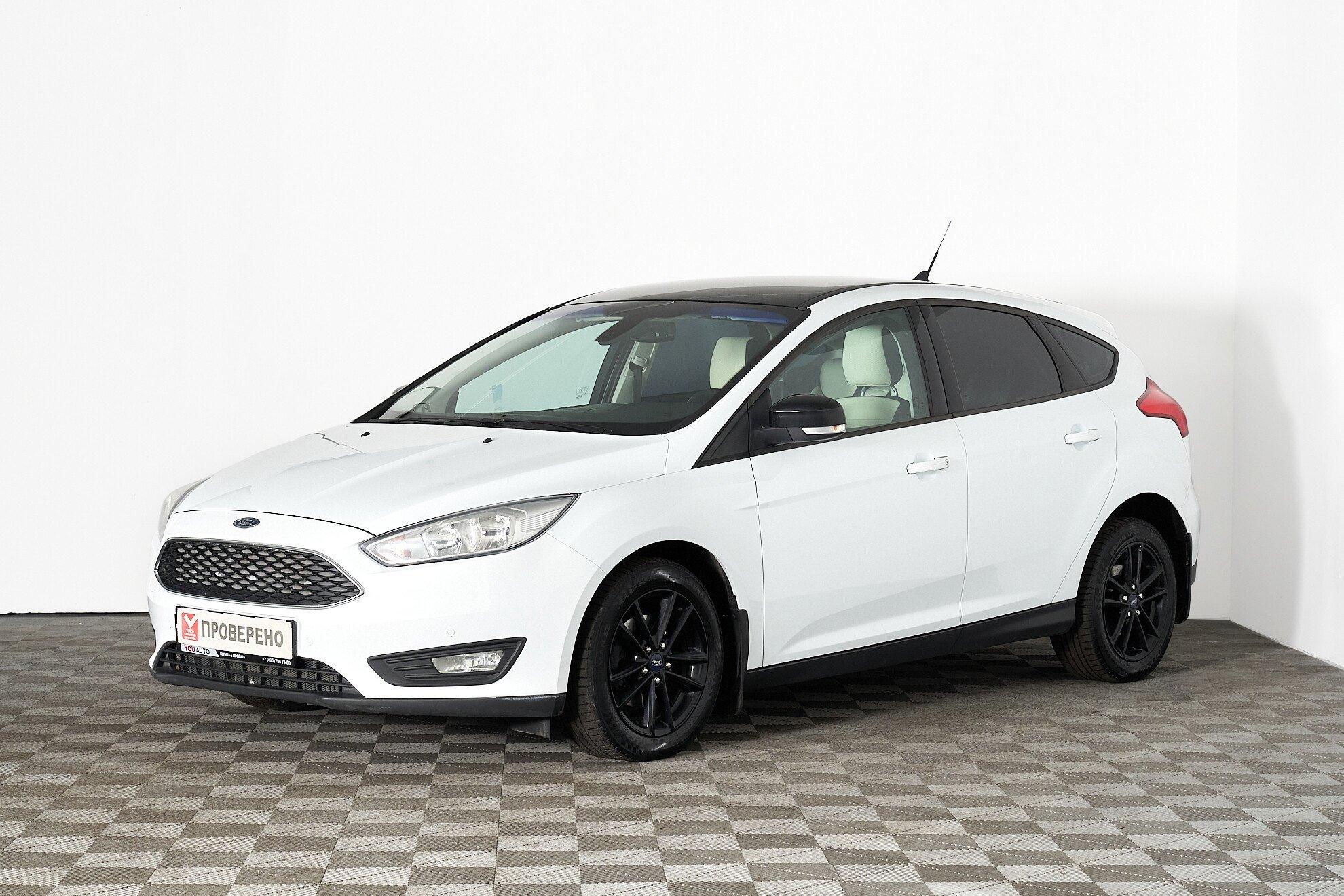 Ford Focus 2018, белый