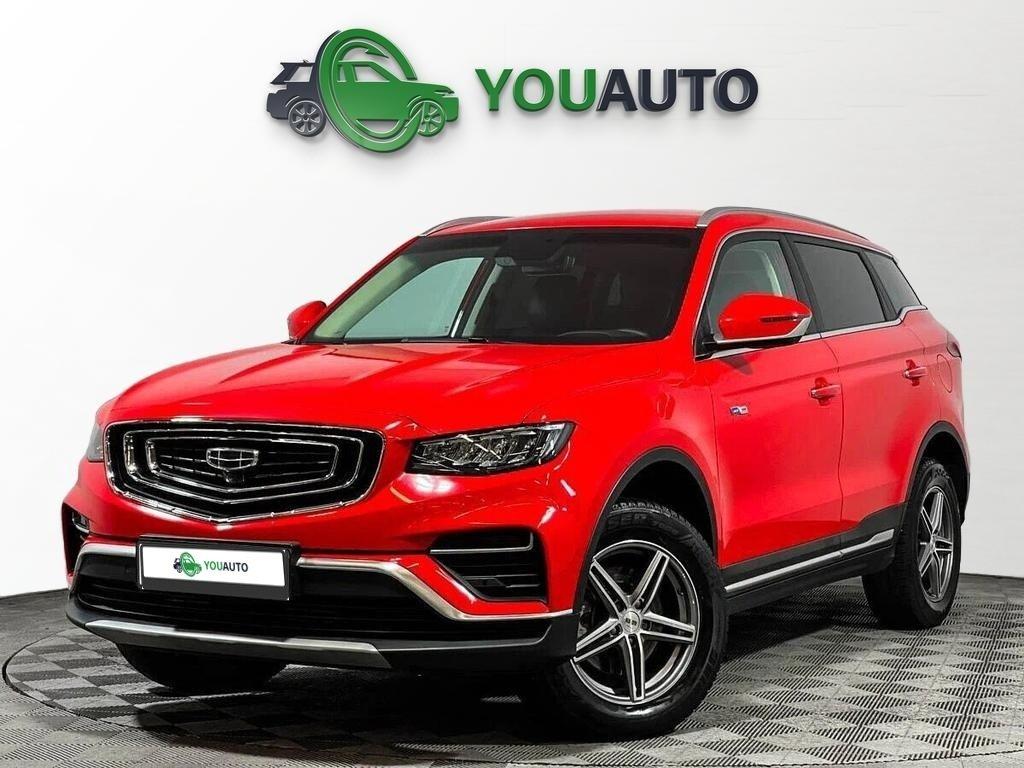 Geely Atlas Pro 2022, красный