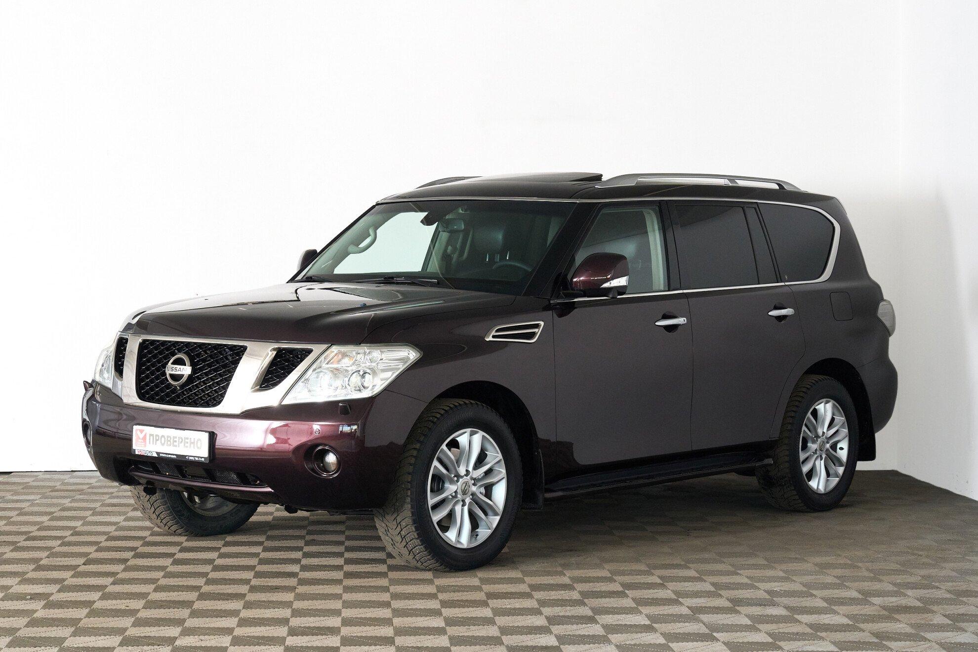 Nissan Patrol 2012, фиолетовый