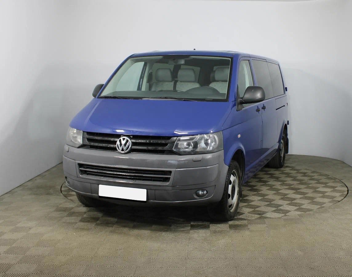 Volkswagen Transporter 2013, синий