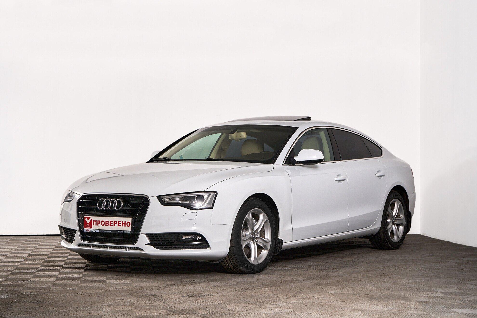 Audi A5 2013, белый