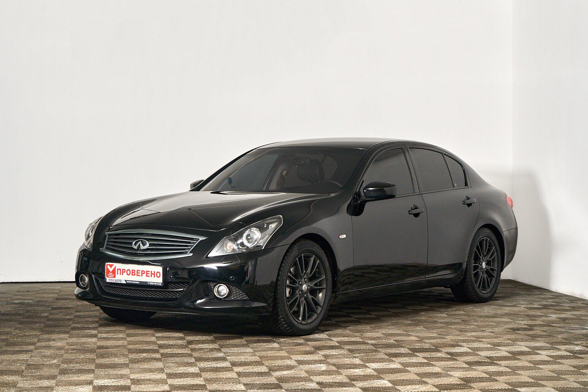 Infiniti G 2010, черный