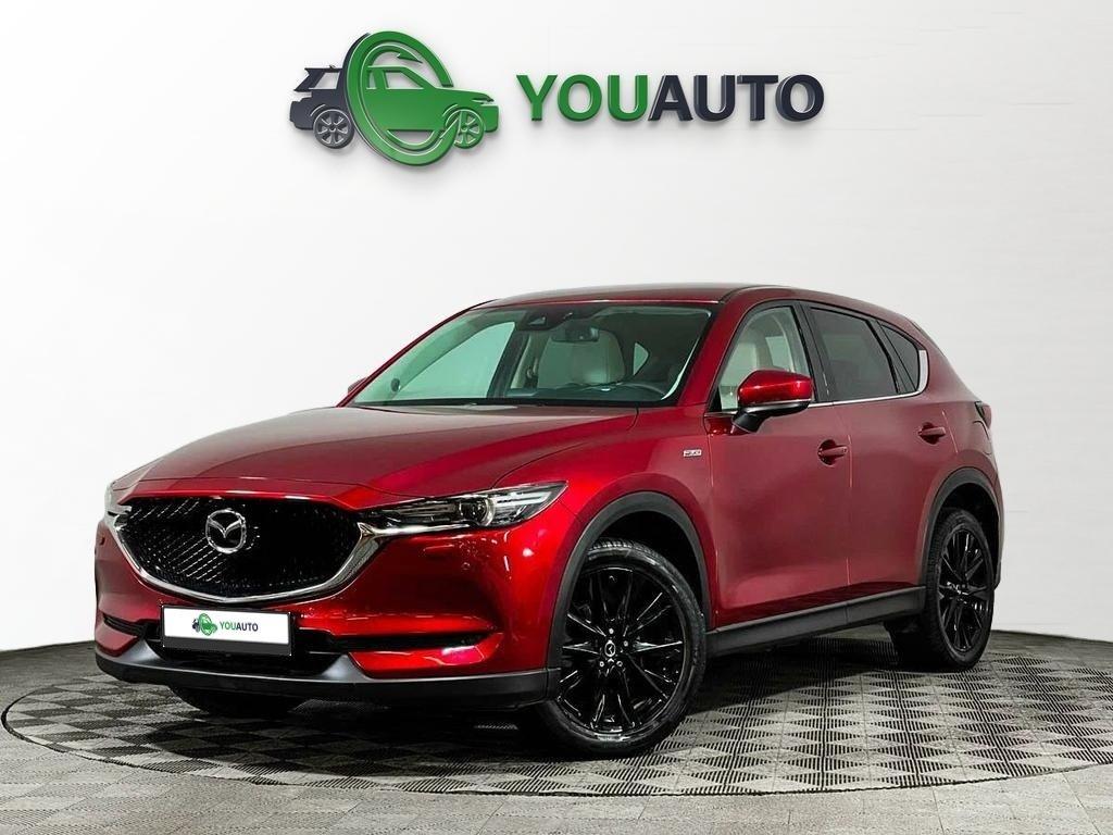 Mazda CX-5 2018, красный