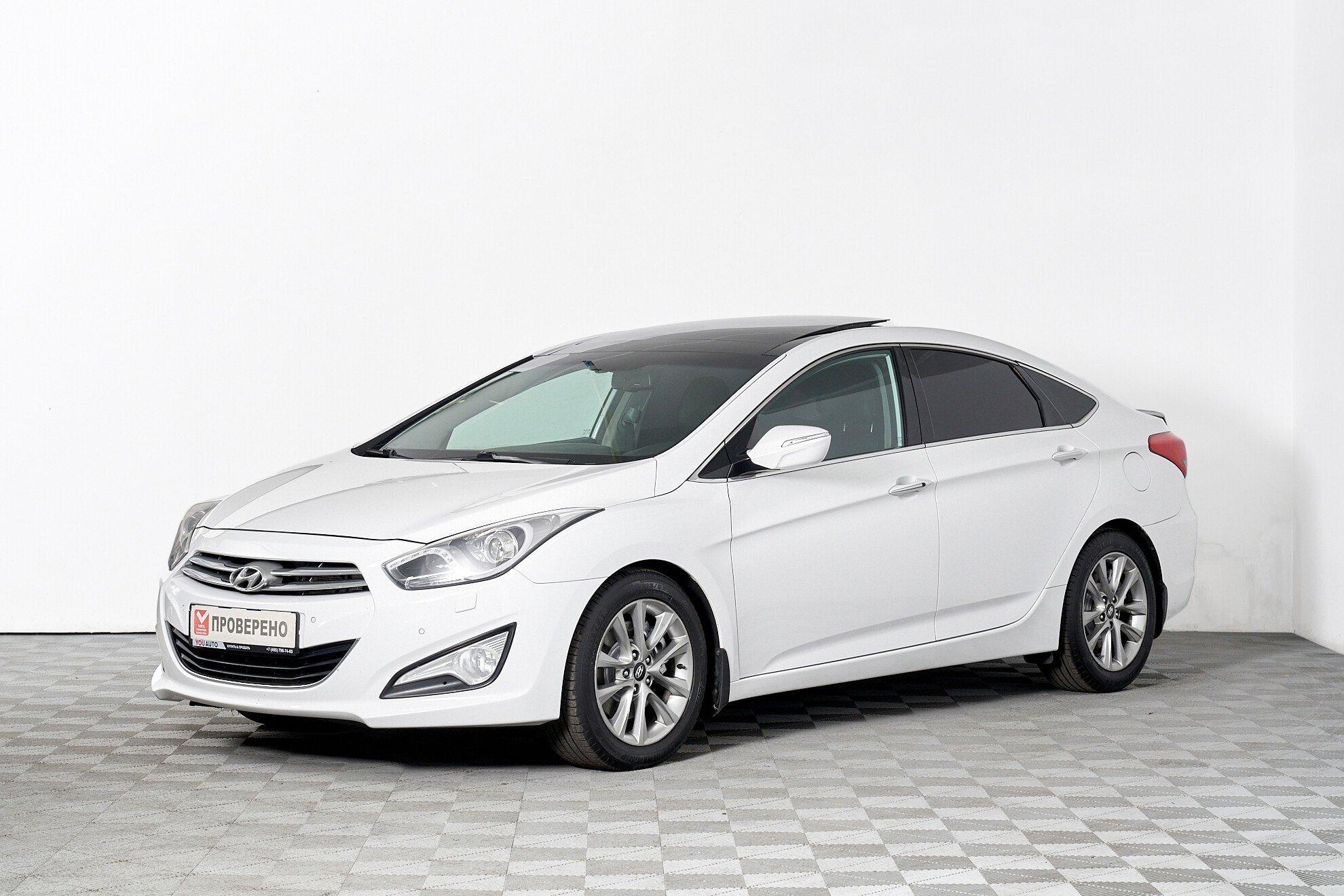 Hyundai i40 2014, белый
