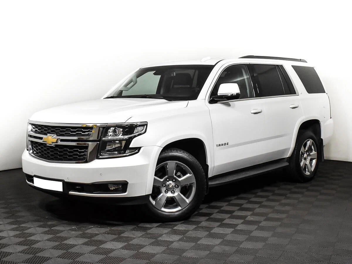 Chevrolet Tahoe 2016, белый