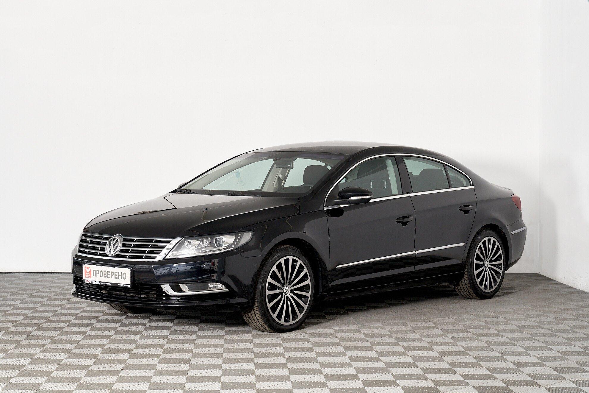 Volkswagen Passat CC 2012, черный