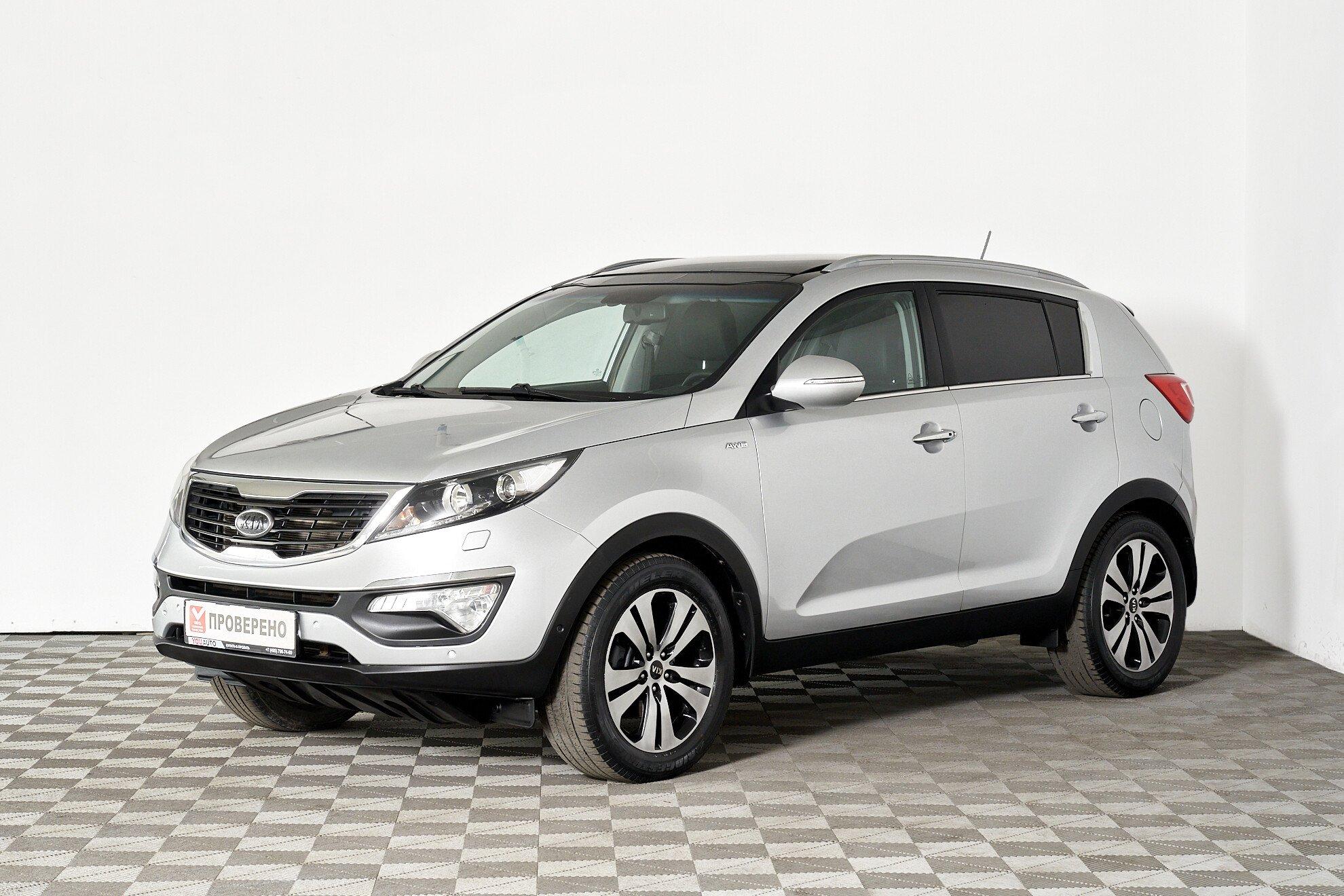 Kia Sportage 2011, серебряный