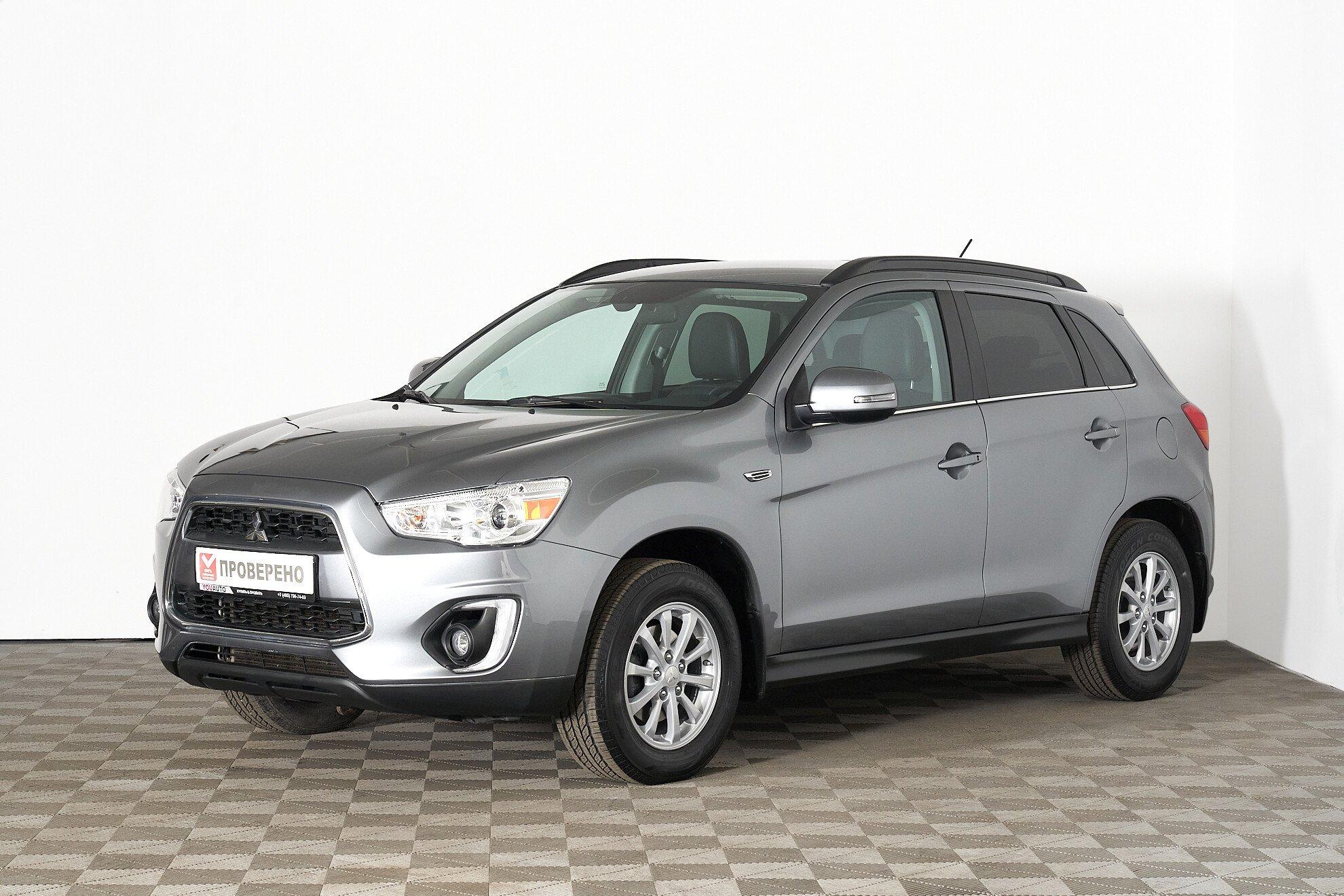 Mitsubishi ASX 2014, серый