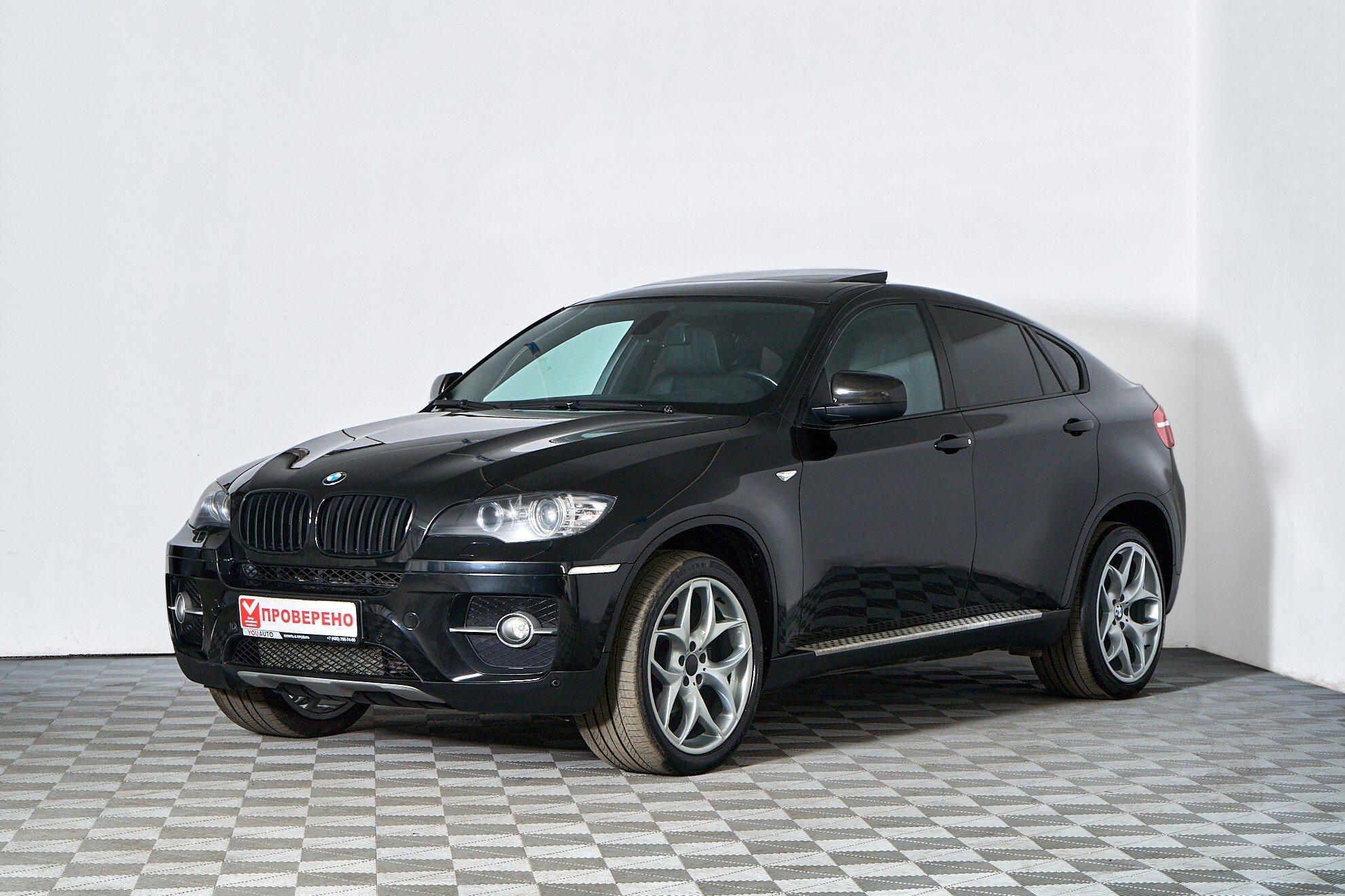 BMW X6 2010, черный