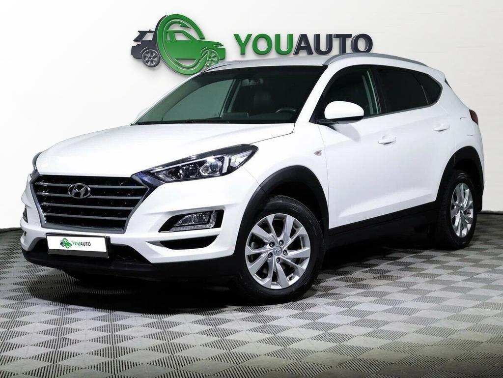 Hyundai Tucson 2018, белый