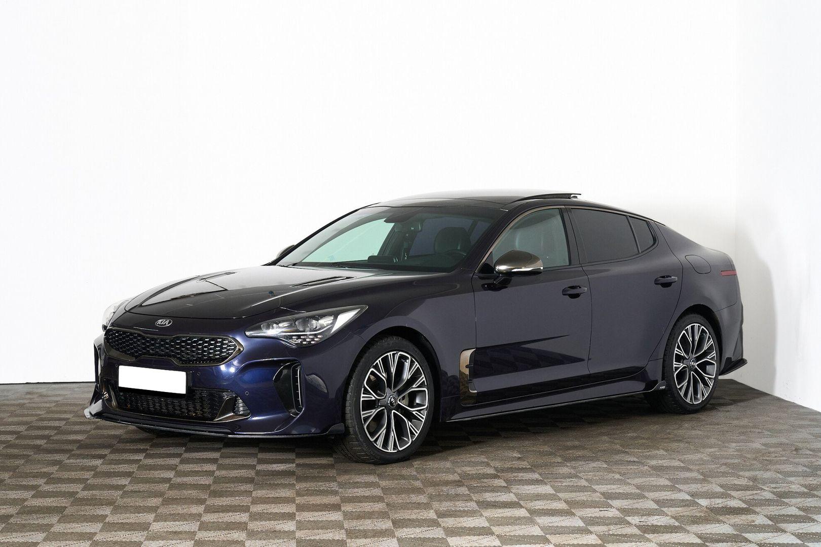 Kia Stinger 2019, синий