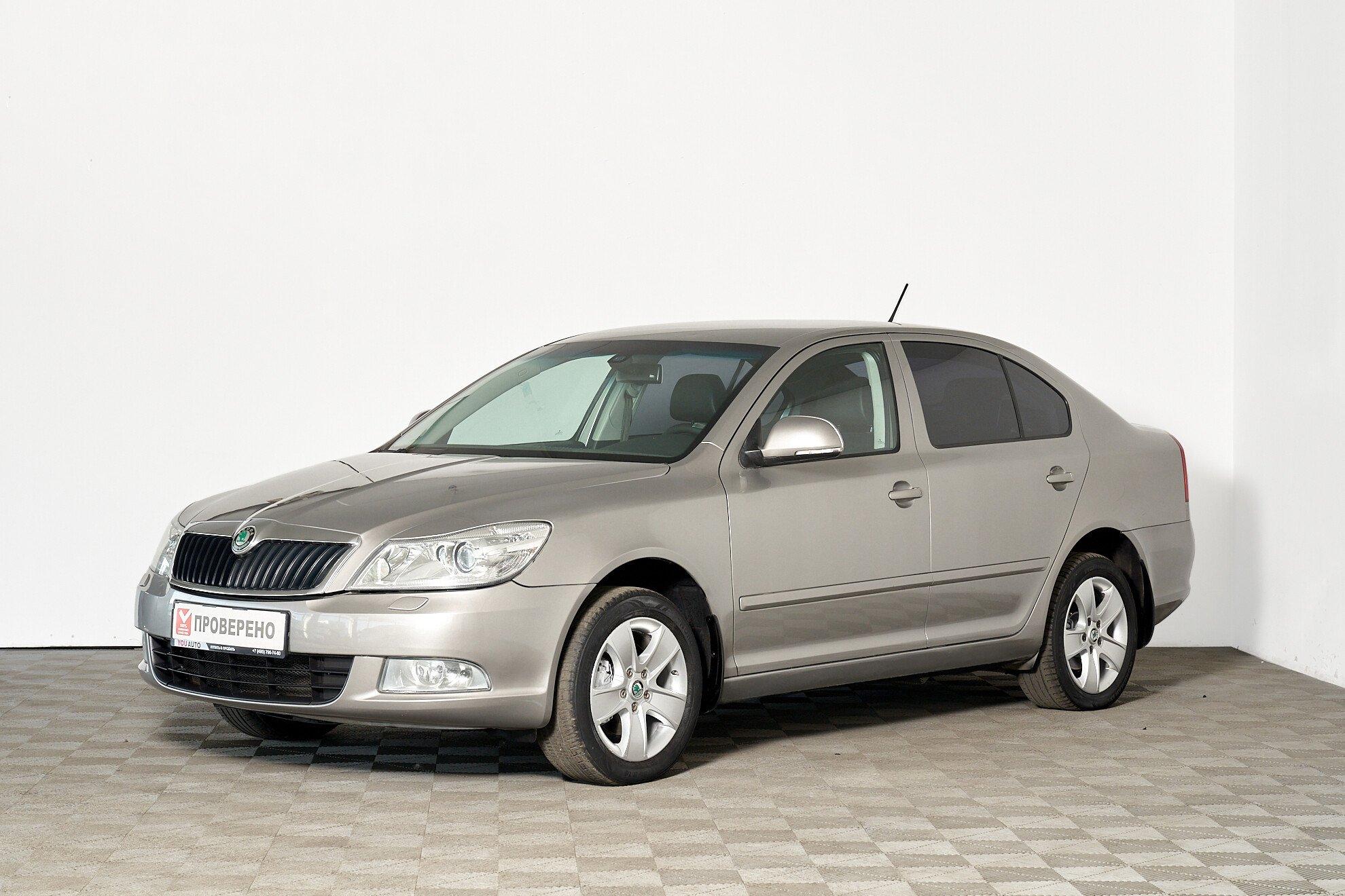 Skoda Octavia 2013, бежевый