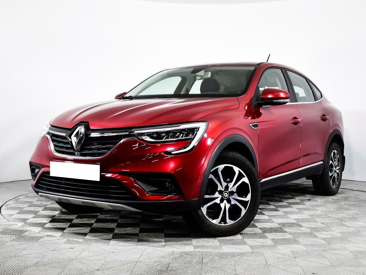 Renault Arkana 2022, красный